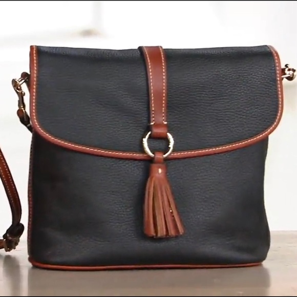 Dooney & Bourke Handbags - Dooney & Bourke Large Dottie Crossbody Black